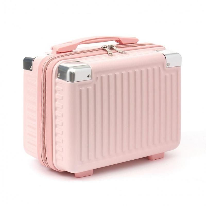 짧은여행 넉넉수납 여행가방 기내가방 레디백 핑크 이미지/