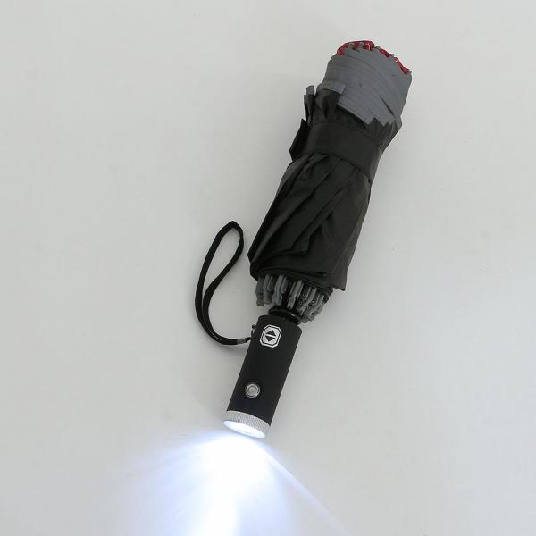 NEW LED 완전자동 거꾸로 양산 겸 우산(레드)여름 3단우산 이미지/