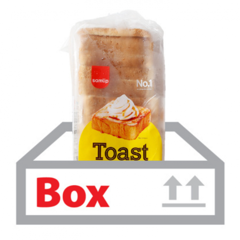 삼립 허니브레드용냉동6쪽식빵 1kg 4ea(박스) 토스트용 식빵 이미지/