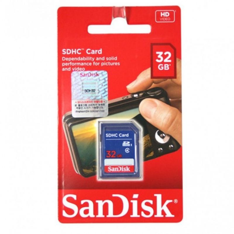 샌디스크 메모리SD카드(32GB) 이미지/