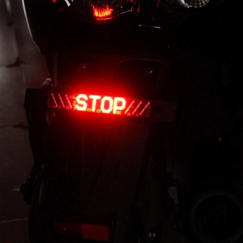 STOP라이트 LED 오토바이 라이트 표시 등 브레이크 이미지/