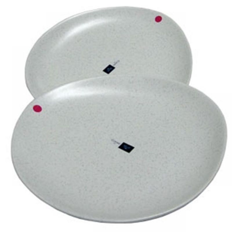 코하스블랑 접시 도자기 접시 나눔 앞 접시 2P 26cm 이미지/
