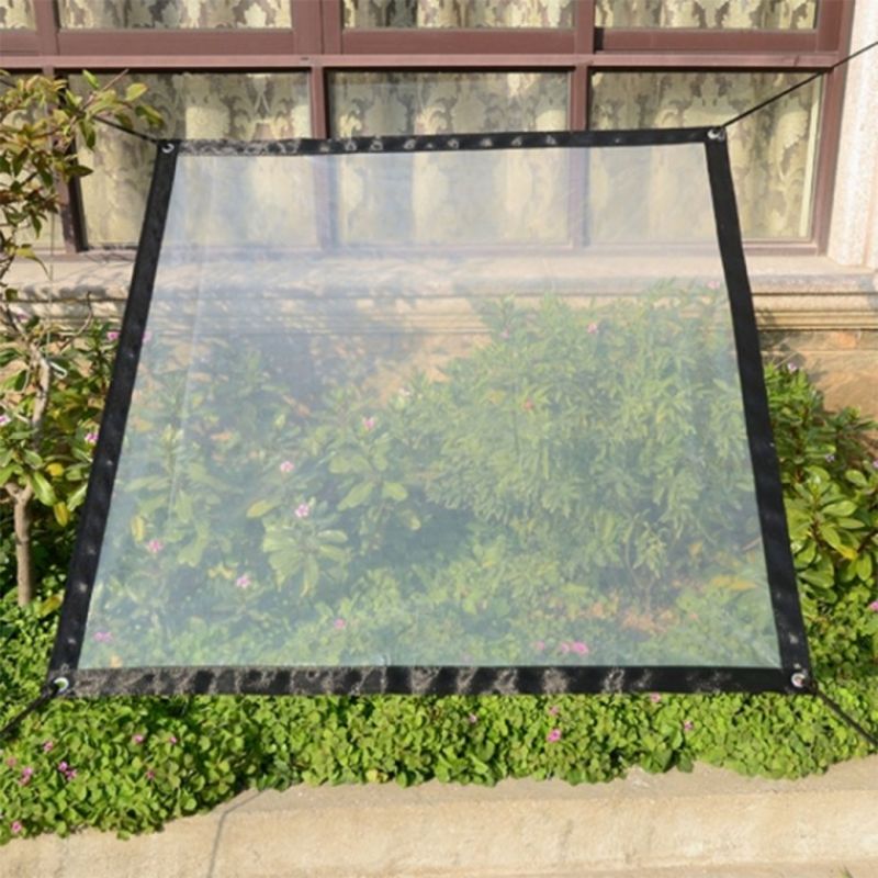 식물 비가림 투명 타프 / 비닐 텐트 이미지/